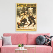 Verloren in Siberië, circa 1898. Canvas Afdruk (Insitu (Woonkamer))
