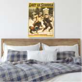 Verloren in Siberië, circa 1898. Canvas Afdruk (Insitu (Slaapkamer))