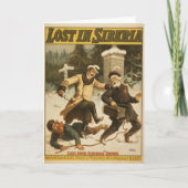 Verloren in Siberië, circa 1898. Kaart (Voorkant)