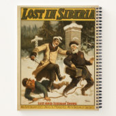 Verloren in Siberië, circa 1898. Notitieboek (Achterkant)