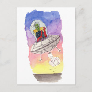 Verloren in Spaaaaaaace Briefkaart