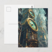 Verloren in tijd briefkaart (Voorkant / Achterkant)