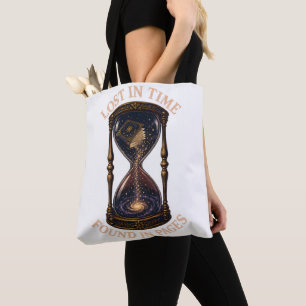 Verloren in Tijd Gevonden in Pagina's Boodschappen Tote Bag