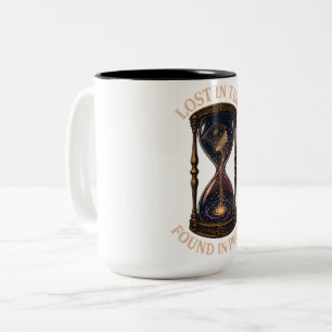 Verloren in Tijd, Gevonden in Pagina's Koffiemok Tweekleurige Koffiemok