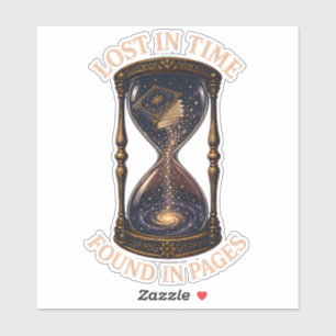 Verloren in Tijd Gevonden in Pagina's Sticker