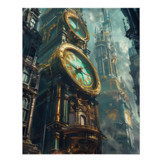 Verloren in tijd perfect poster (Voorkant)