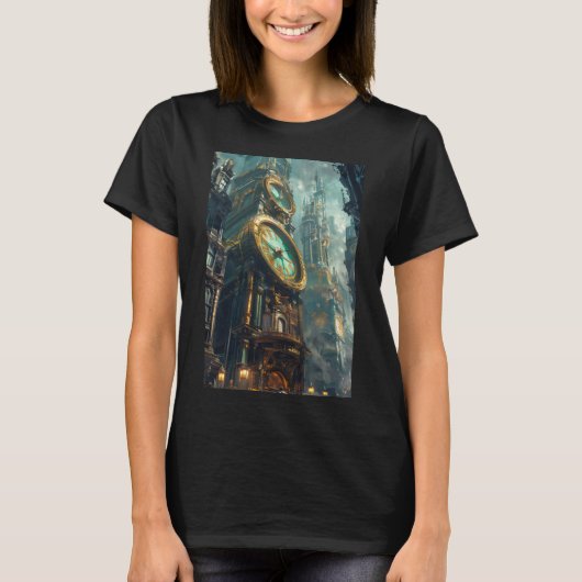 Verloren in tijd t-shirt (Voorkant)