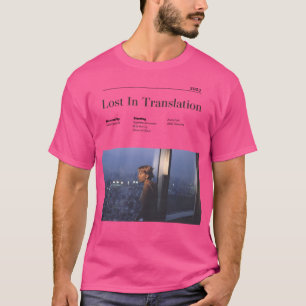 Verloren in vertaling Alternatieve minimalistische T-shirt