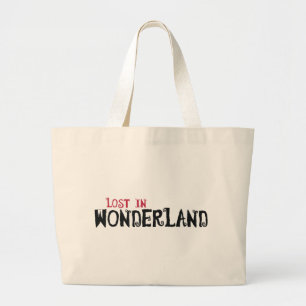 Verloren in Wonderland Grote Tote Bag