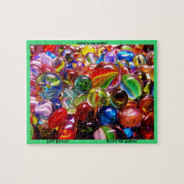 Verloren je marbles Happy Birthday oma Legpuzzel