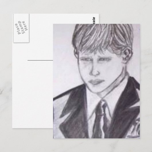 verloren jongen briefkaart (Voorkant / Achterkant)