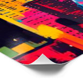 VERLOREN JONGENS PUNK IN DE STAD PERFECT POSTER (Hoek)