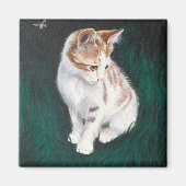 Verloren kattenmagneet magneet (Voorkant)