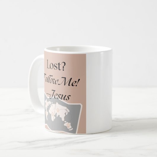 Verloren? Koffiemok (Voorkant links)