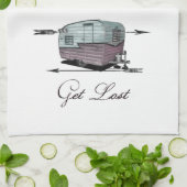 Verloren krijgen - keukenhanddoek Trailer Kitchen (Gevouwen)