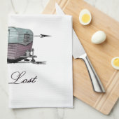 Verloren krijgen - keukenhanddoek Trailer Kitchen (Quarter Fold)