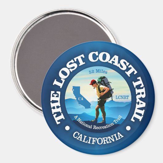 Verloren Kustpad (C) Magneet (Voorkant / Achterkant)