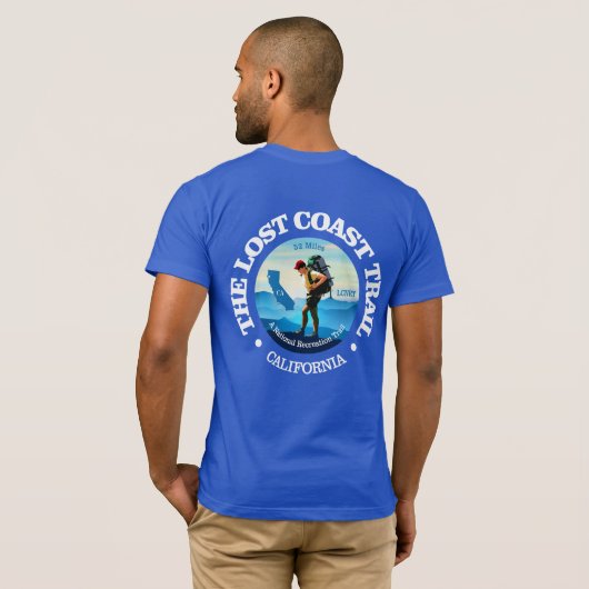 Verloren Kustpad (C) T-shirt (Achterkant volledig)