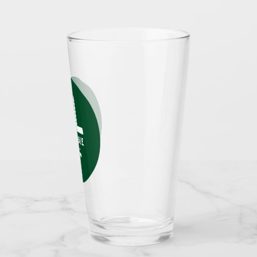 Verloren Lake Pint Glass Glas (Links)