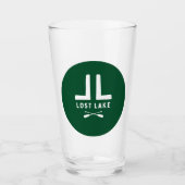 Verloren Lake Pint Glass Glas (Voorkant)