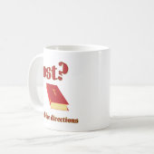 Verloren? Lees de bijbel Richtingen Koffiemok (Voorkant links)