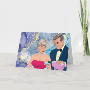 Verloren Liefde Felicitaties met Oudere Koppel Kaart