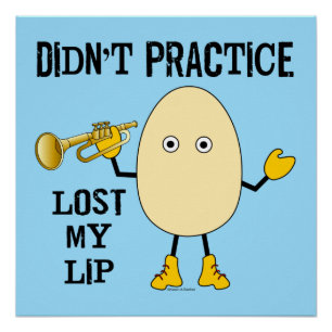 Verloren lip perfect poster