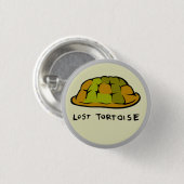 Verloren Logo van Shell van Tortoise Button (Voorkant /achterkant)
