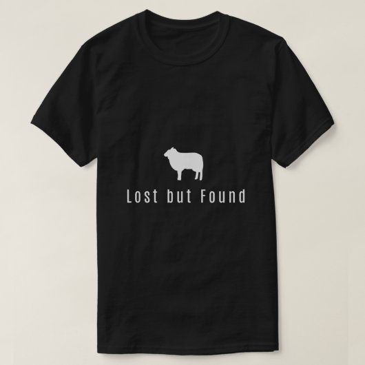 Verloren maar gevonden bijbels Christelijk, goed s T-shirt (Design voorkant)