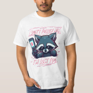 Verloren maar niet alleen - grappig T-shirt