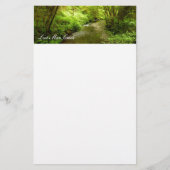 Verloren Man Creek I in Redwood National Park Briefpapier (Voorkant)