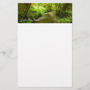 Verloren Man Creek I in Redwood National Park Briefpapier