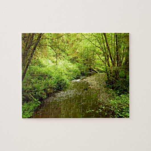 Verloren Man Creek I in Redwood National Park Legpuzzel (Horizontaal)