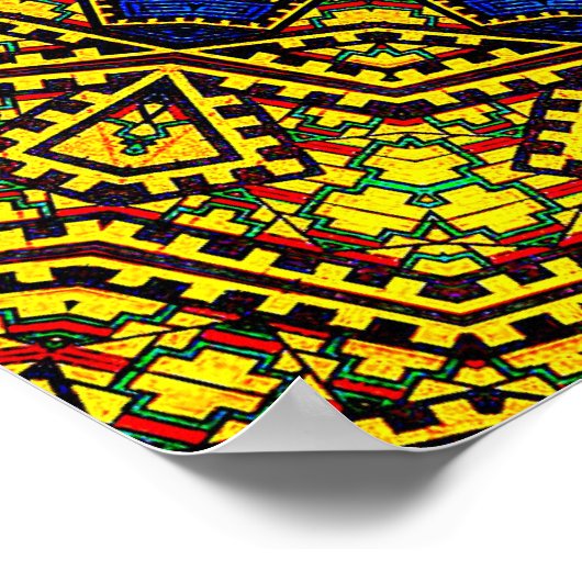 Verloren Mandala Poster (Hoek)