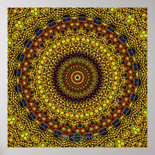 Verloren Mandala Poster