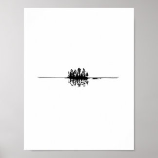 Verloren: Montana Treeline Poster