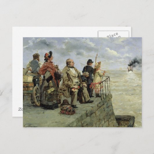 Verloren naar Jersey Briefkaart (Voorkant / Achterkant)