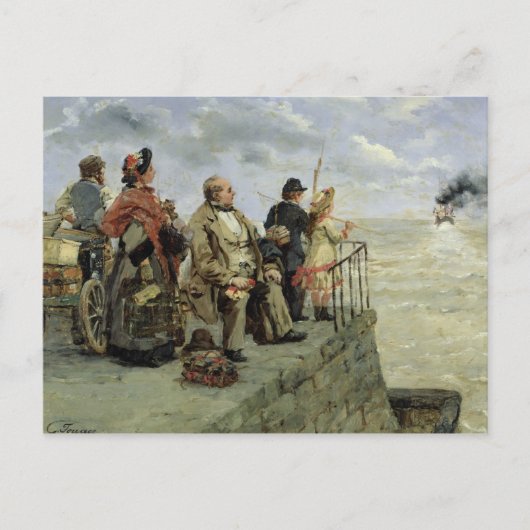 Verloren naar Jersey Briefkaart (Voorkant)