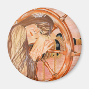 Verloren op Zee Mermaid Magnet