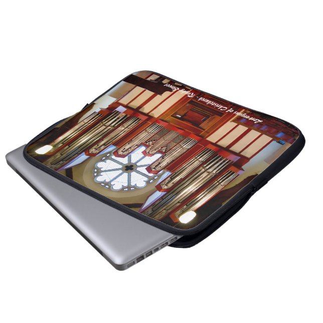 Verloren organen van ChristChurch, Nieuw-Zeeland Laptop Sleeve (Voorkant onderkant)