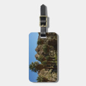 Verloren palms Oasis I in het Nationaal Park van d Bagagelabel (Voorkant verticaal)