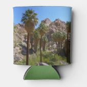 Verloren palms Oasis I in het Nationaal Park van d Blikjeskoeler (Voorkant)