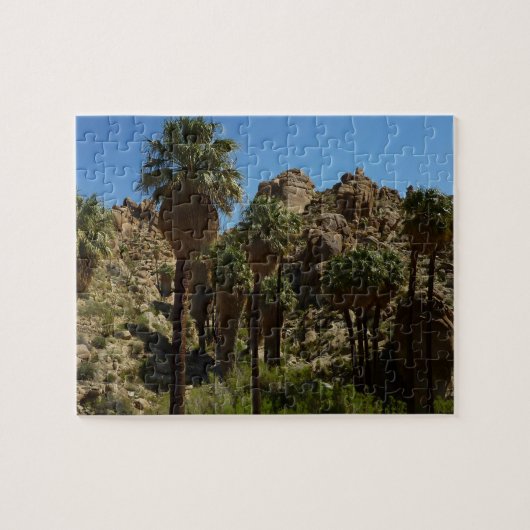 Verloren palms Oasis I in het Nationaal Park van d Legpuzzel (Horizontaal)