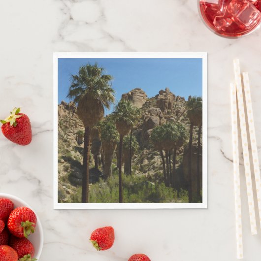 Verloren palms Oasis I in het Nationaal Park van d Servetten (Insitu)