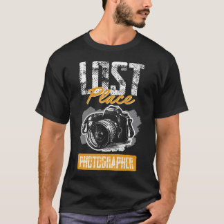 Verloren Plaats Fotograaf Shirt Exploratie Verlate