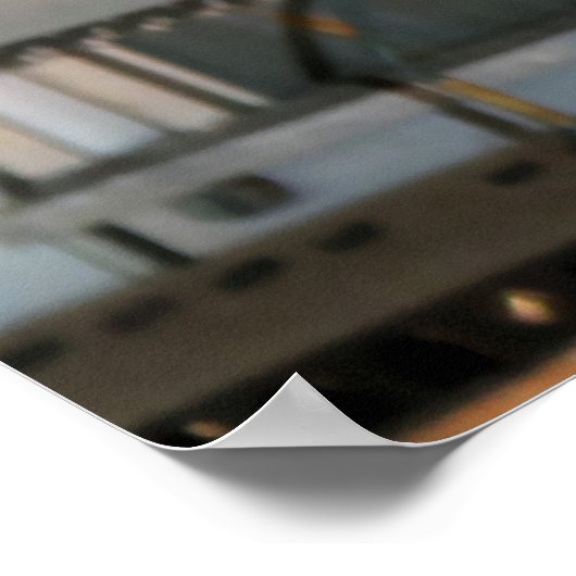 Verloren plaatsen - Alter Elektroschrank - Gegeven Poster (Hoek)