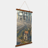 Verloren Platteland Hangend Wandkleed (Gebogen)