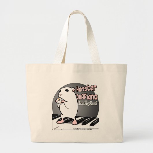 Verloren Popcorn! Grote Tote Bag (Voorkant)