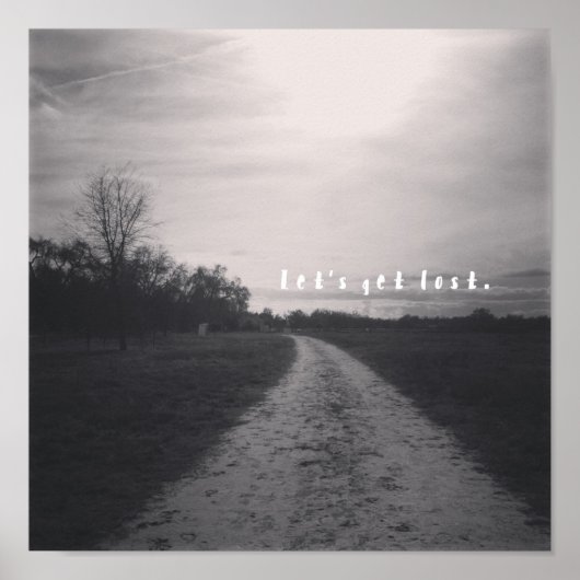 Verloren Poster (Voorkant)