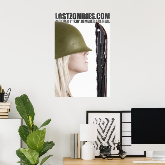 Verloren Poster Zombies MFZAR door Jesse Bodas (Thuiskantoor)